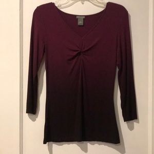 NWOT Ann Taylor 3/4 sleeve top